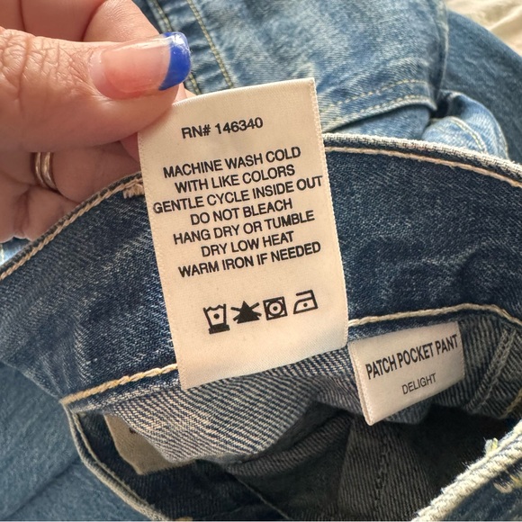 AMO Patch Pocket Pant ~ Delight - Picture 13 of 14